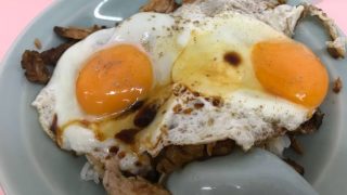 焼豚玉子飯