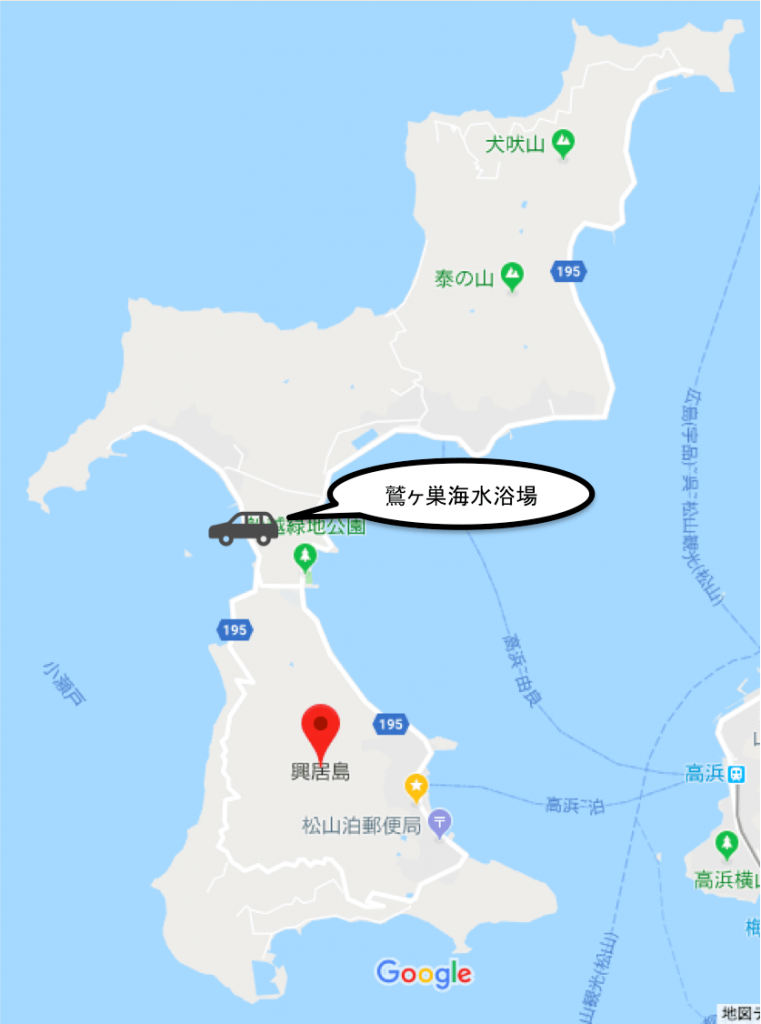 興居島マップ